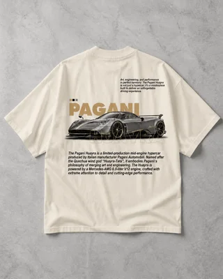 pagani huayra oversized tshirt