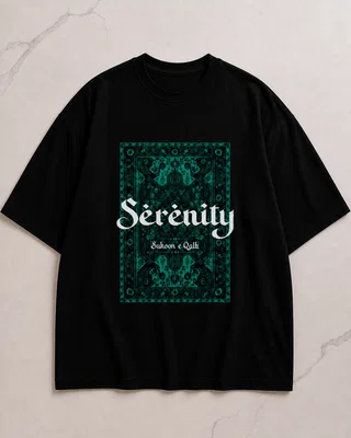 Serenity Sukoon E Qalb Oversized Tshirt